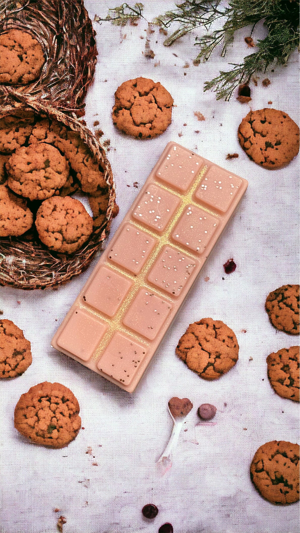 Scented Fondant Chocolate Cookies