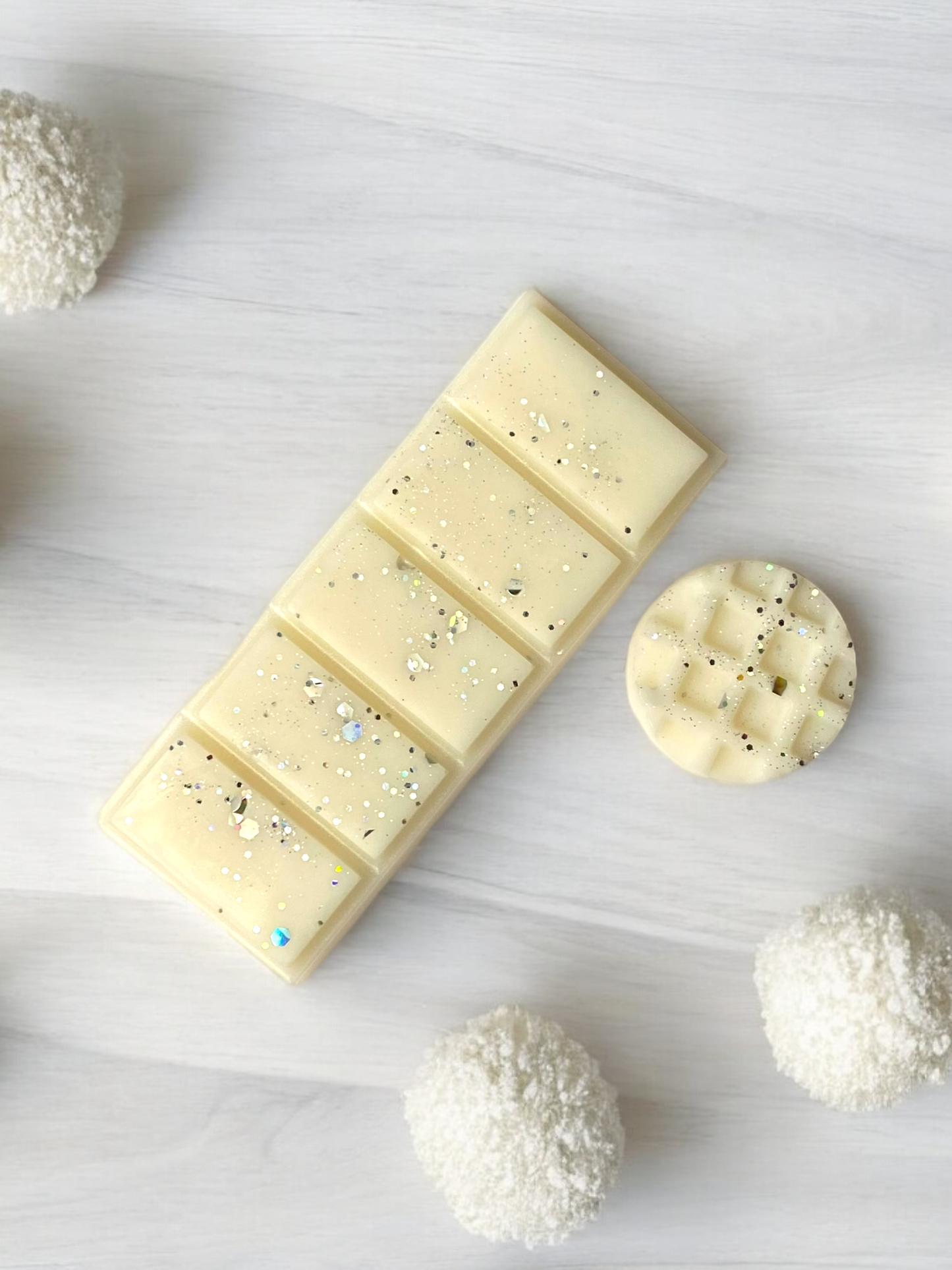 Fondant met kokosnoten-Raff-geur