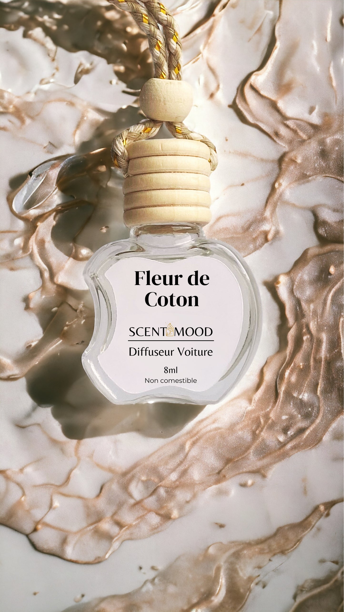 Diffuseur voiture Fleur de Coton 8ml