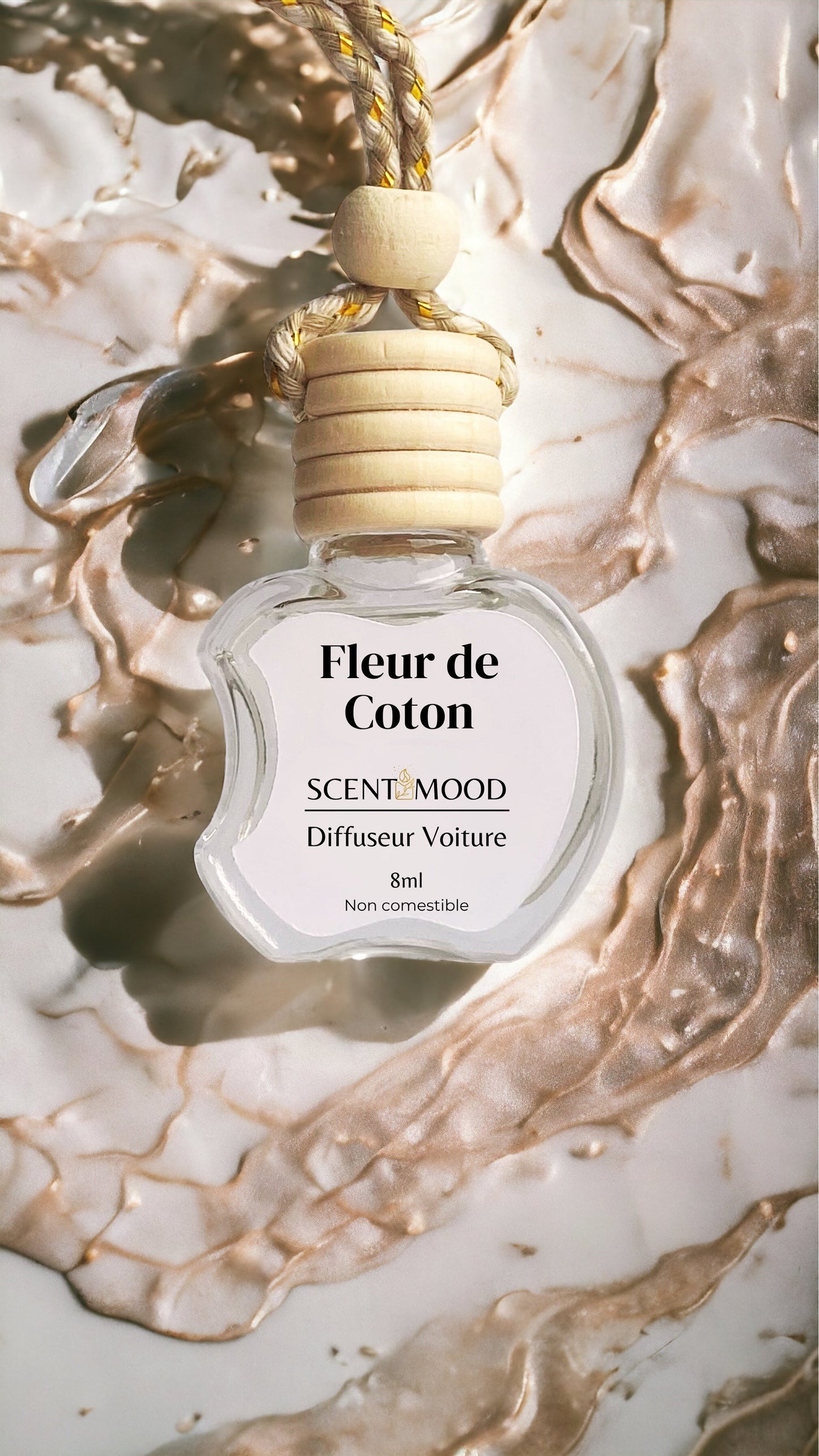 Diffuseur voiture Fleur de Coton 8ml