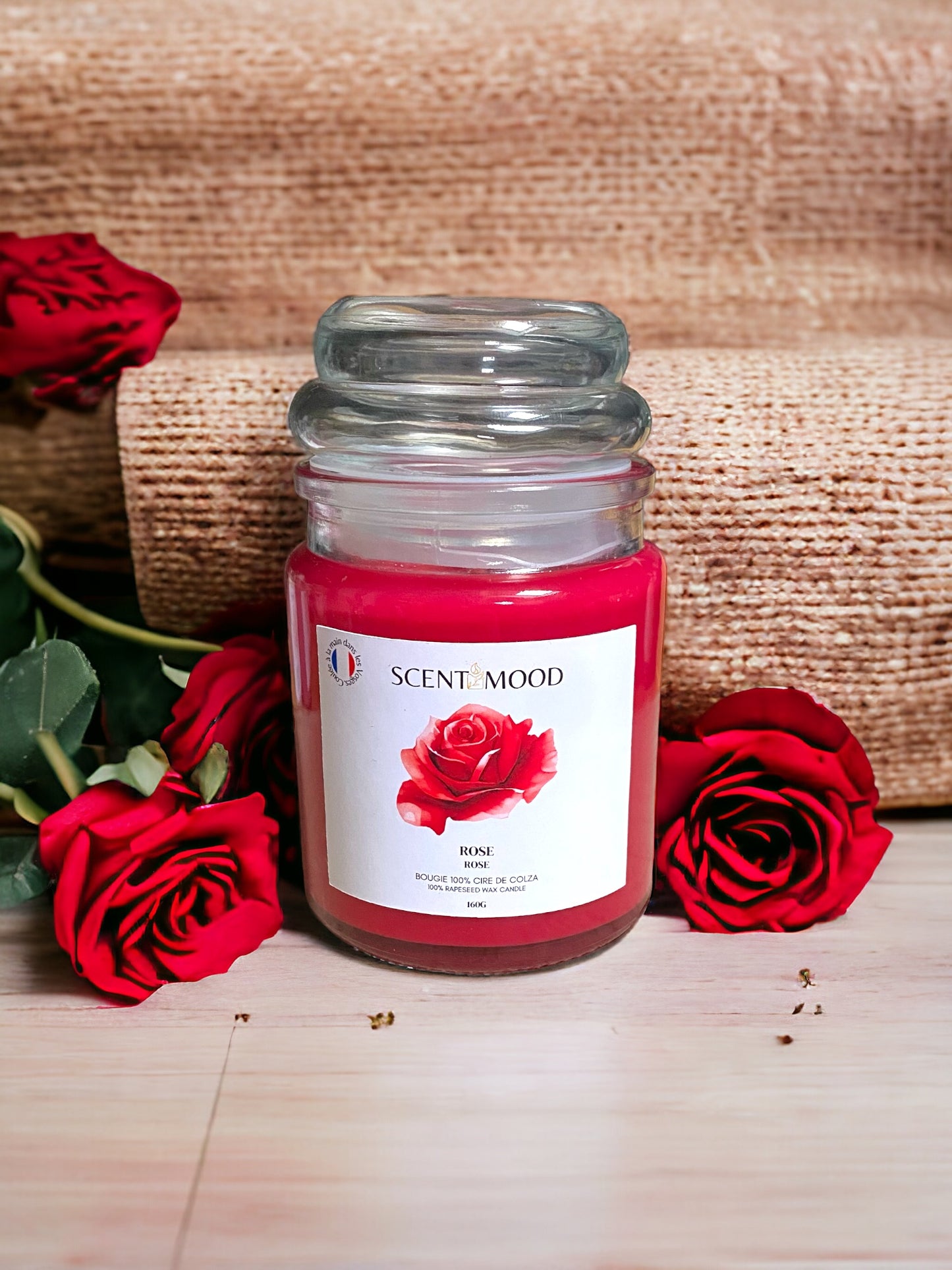 Pink Jar Candle