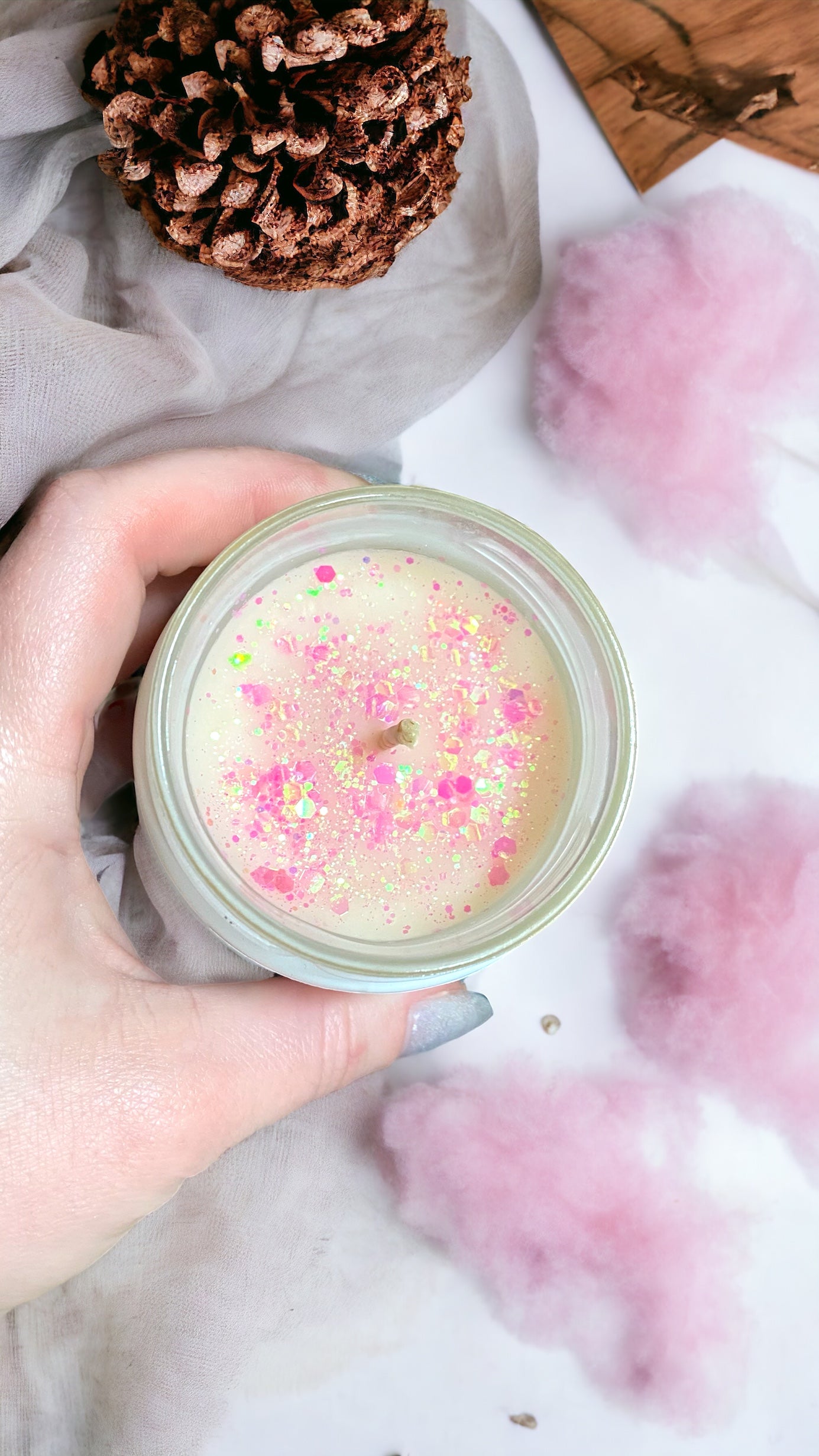 Cotton Candy Candle