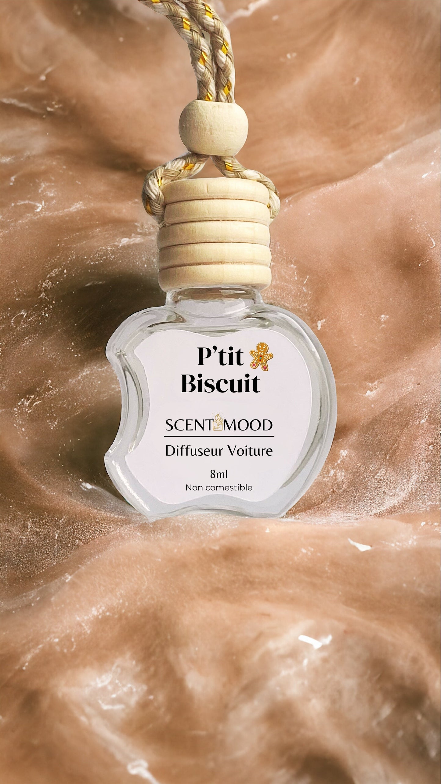 Diffuseur voiture P'tit Biscuit 8ml